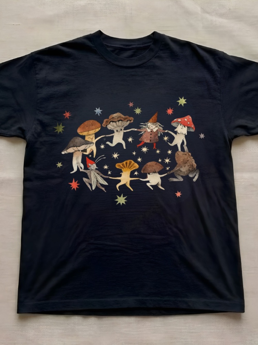 Mushroom Fairy Ring T-Shirt | Folklore Fantasy | Cottagecore Lover